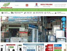 Tablet Screenshot of dienlanhtindat.com